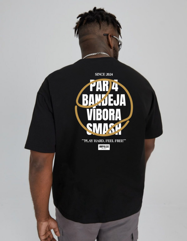 T-shirt PLAY HARD, FEEL FREE